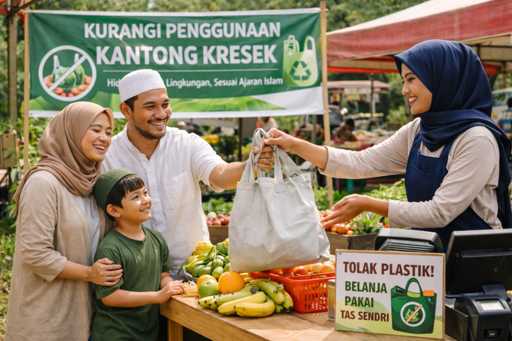 Cara Mengurangi Penggunaan Kantong Kresek