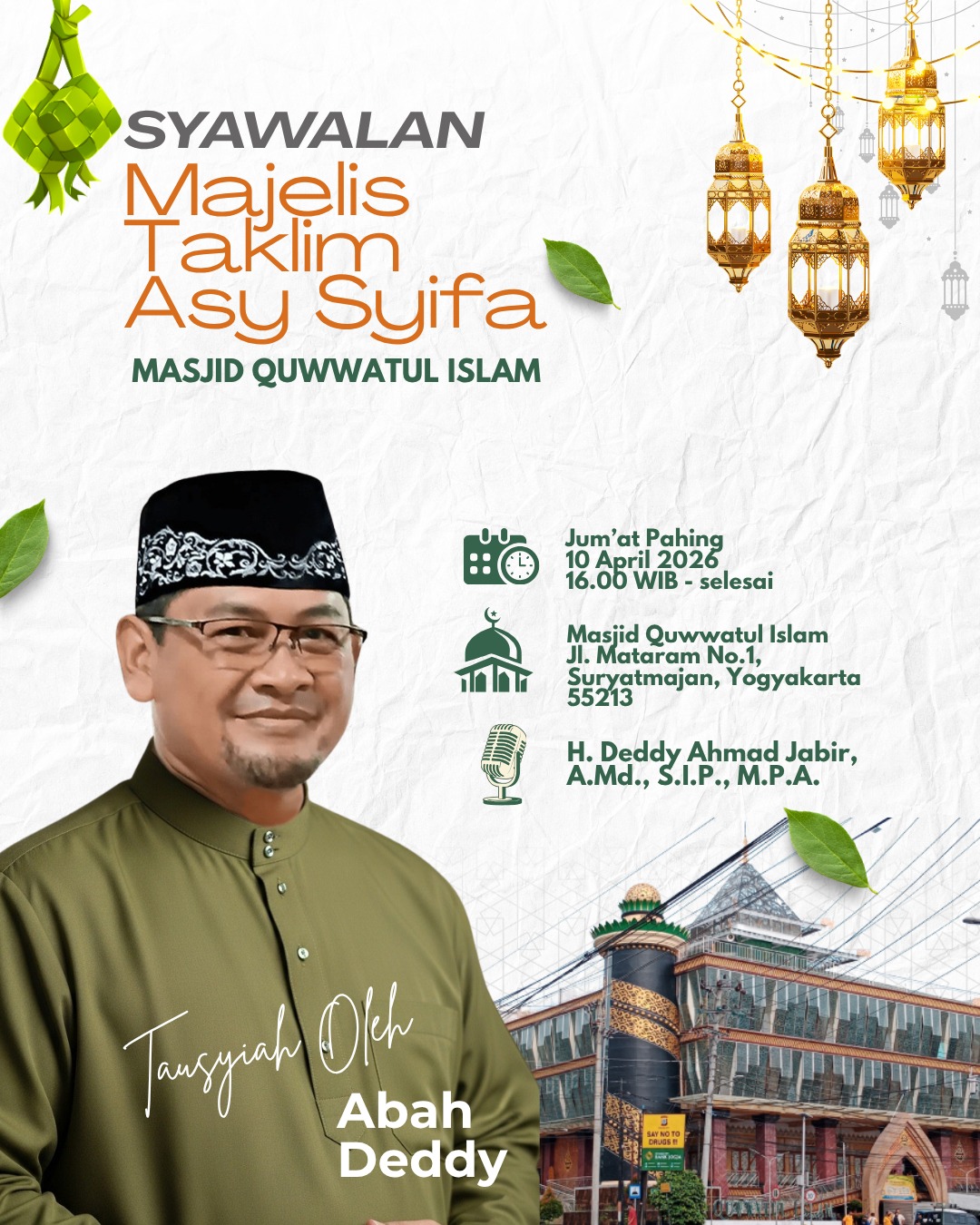 Kegiatan Syawalan Majelis Taklim Asy Syifa