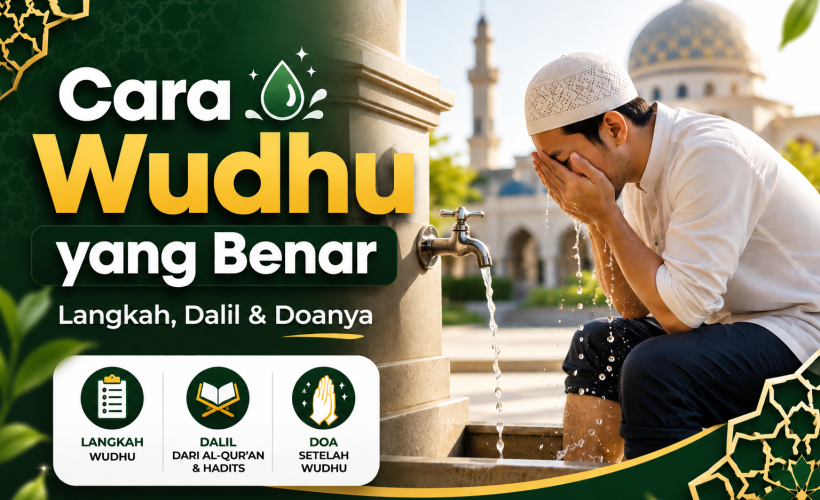 Cara Wudhu yang Benar