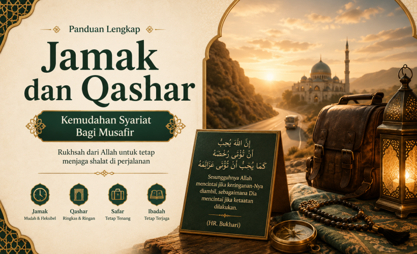 Jamak dan Qashar: Kemudahan bagi Muslim yang Bepergian