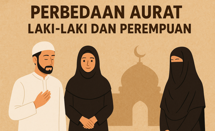 Perbedaan Aurat Laki-Laki dan Perempuan dalam Islam