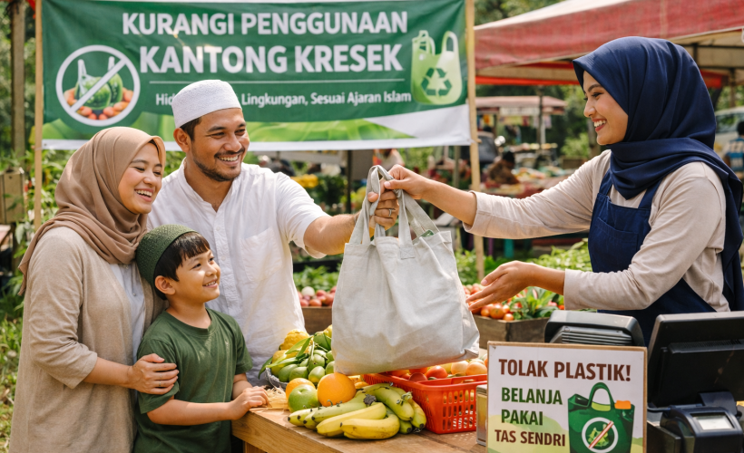 Cara Mengurangi Penggunaan Kantong Kresek