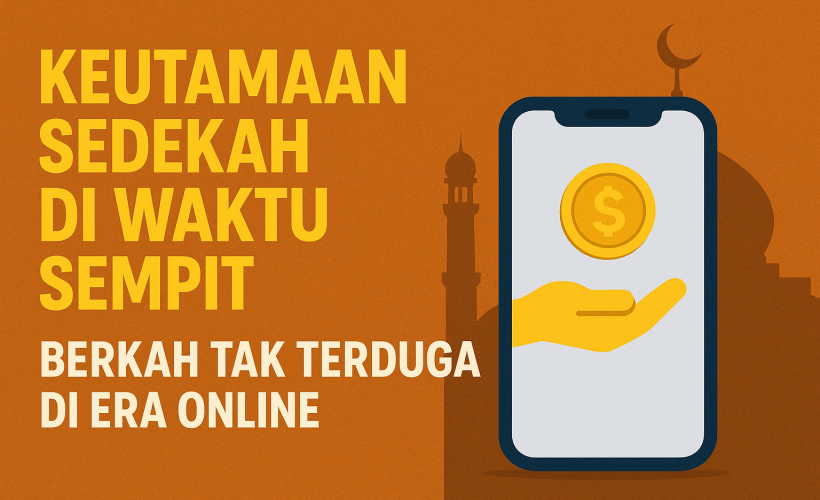 Keutamaan Sedekah di Waktu Sempit Berkah Tak Terduga di Era Online