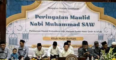 Peringatan Maulid Nabi di Masjid Quwwatul Islam