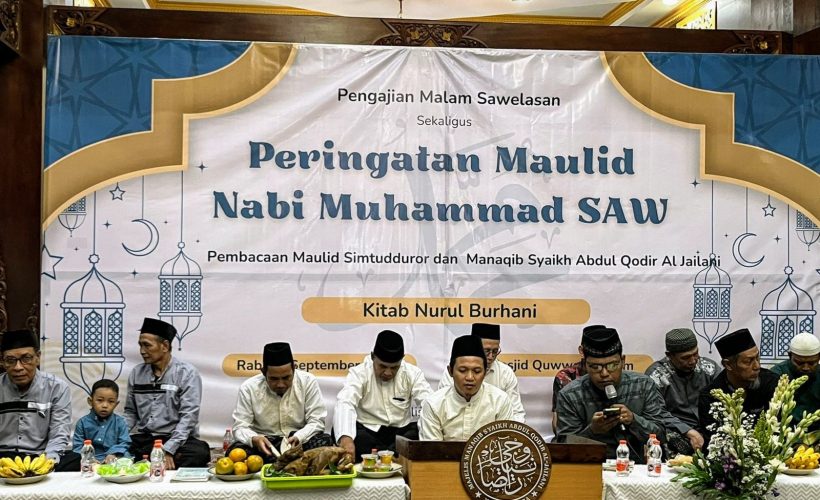 Peringatan Maulid Nabi di Masjid Quwwatul Islam