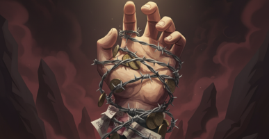 Tangan terjerat riba