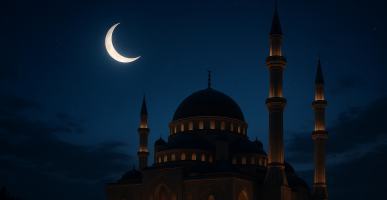 masjid-malam-berbulan