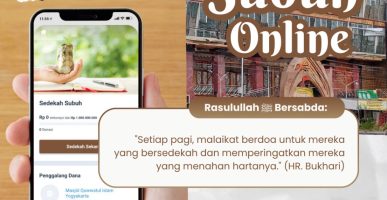 sedekah subuh online
